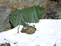 Biwak in der Granatwand